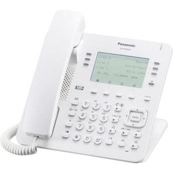 Дротовий IP-телефон Panasonic KX-NT630RU White для АТС Panasonic KX-NS/NSX (KX-NT630RU)