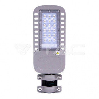 Прожектор уличный консольний LED V-TAC, SKU-958, Samsung CHIP, 50W, 230V, 4000К, серый (3800157649575)