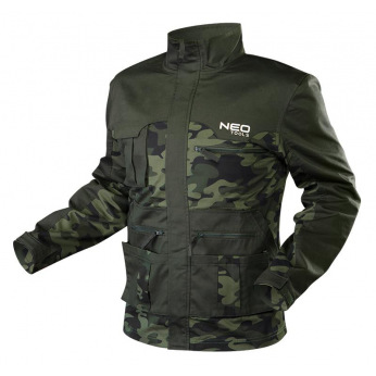 Рабочая Neo куртка CAMO, размер XXL/58, плотность 255 г/м6 (81-211-XXL)