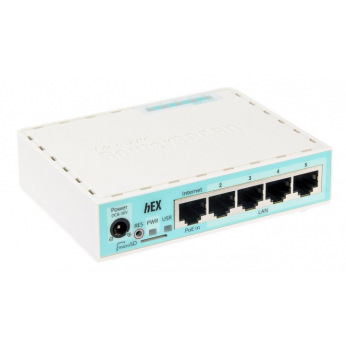 Маршрутизатор Mikrotik RouterBoard Hex PoE (RB750GR3)