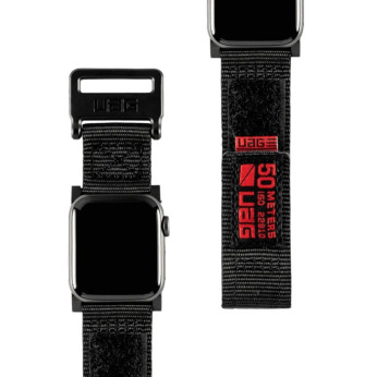 Ремешок UAG для Apple Watch 40/38 Active Strap, Black (19149A114040)