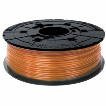 Картрідж з ниткою 1.75мм/0.6кг PLA XYZprinting Filament для da Vinci, прозоро-помаранчевий (RFPLAXEU02B)