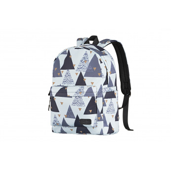 Рюкзак 2Е, TeensPack Triangles, белый (2E-BPT6114WT)