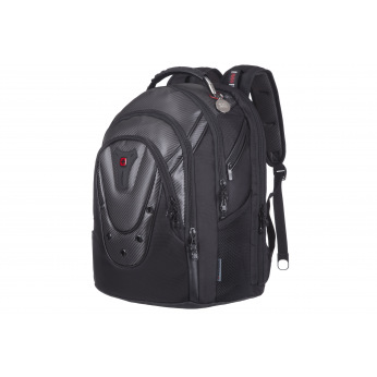 Рюкзак для ноутбука, Wenger Ibex 125th 17" Black Carbon, чорний