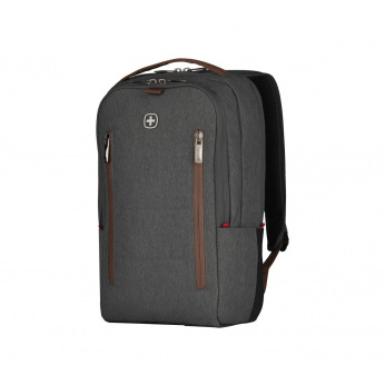 Рюкзак + сумка, Wenger, City Upgrade 16", серый (606489)