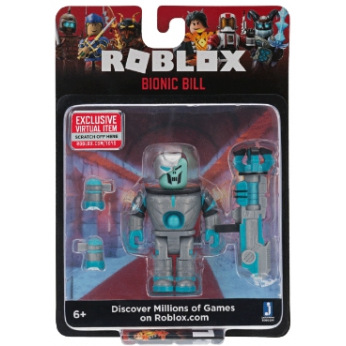 Игровая коллекционная фигурка Jazwares Roblox Core Figures Bionic Bill W6 (ROB0204*)
