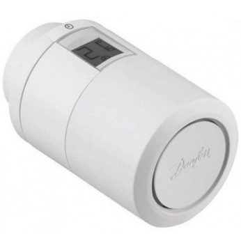 Умная термоголовка Danfoss Eco Bluetooth, 2 х 1,5 АА, белая (014G1001)