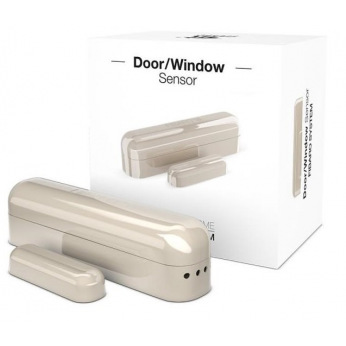 Розумний датчик відкриття дверей / вікна Fibaro Door / Window Sensor 2, Z-Wave, 3V ER14250, бежевий (FGDW-002-4_ZW5)