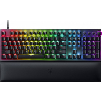 Клавиатура игровая Razer Huntsman V2 Purple Switch USB RU Black (RZ03-03931300-R3R1)