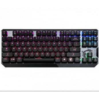 Геймерская клавиатура MSI VIGOR GK50 LOW PROFILE TKL UA S11-04UA210-GA7 (S11-04UA210-GA7)