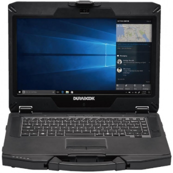 Ноутбук Durabook S14I 14FHD AG/Intel i7-1165G7/16/512F/int/GPS/LTE/IP53/W10P (S4E2B3AE3BXE)