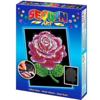 Набор для творчества Sequin Art BLUE Красная роза SA1001 (SA1001*)