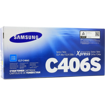 Картридж для Samsung CLX-3306 Samsung C406S  Cyan ST986A