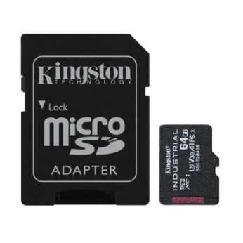 Карта пам’яті 64GB microSDXC Industrial C10 A1 pSL C Card + SD Adapter SDCIT2/64GB (SDCIT2/64GB)
