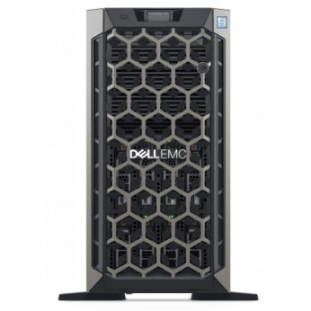 Сервер Dell EMC T340, 8LFF HP, Xeon E-2134, 2x16GB, PERC H730P no HDD, iDRAC9Ent, RPS 495W, 3Yr NBD, Twr (210-T340-2134)