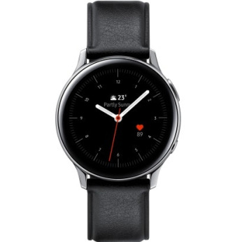 Смарт-годинник Samsung Galaxy watch Active 2 Stainless steel 44mm (R820) Silver (SM-R820NSSASEK)