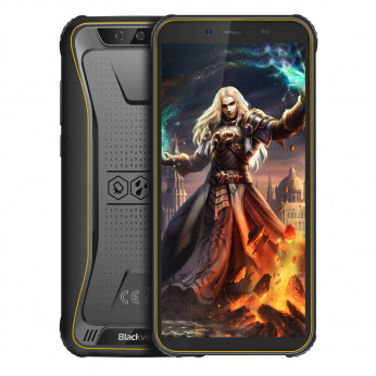 Смартфон Blackview BV5500 2/16GB Dual SIM Yellow OFFICIAL UA (6931548305675)