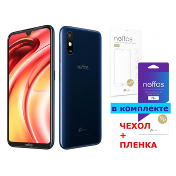 Смартфон TP-Link Neffos C9s 2/16GB Dual SIM Dark Blue (Film+Case) (TP7061A54UR)