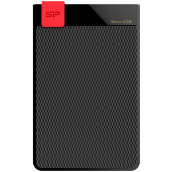 Жесткий диск Silicon Power 2.5" USB 3.2 5TB Diamond D30 защита IPX4 Black (SP050TBPHDD3LS3K)