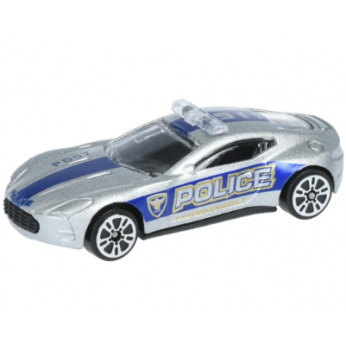 Машинка Same Toy Model Car Полиция серая SQ80992-But-6 (SQ80992-BUT-6*)
