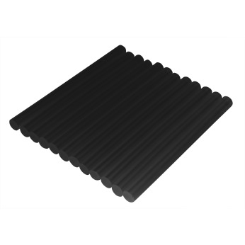 Клеевые стержни Topex 11 мм, 12 шт., черные (42E173)