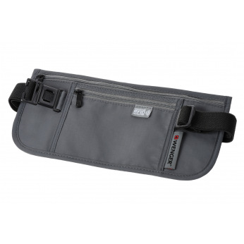 Сумка на пояс, Wenger Waist Belt with RFID pocket, серый (604588)