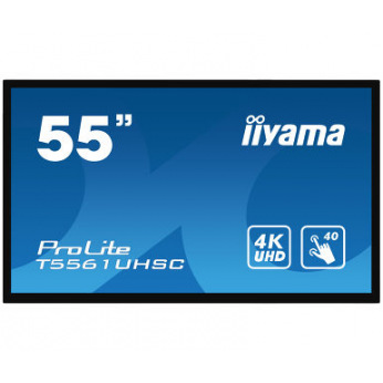 Інтерактивна РК панель IIYAMA 55" UHD, PCAP технологія, 24 /7 T5561UHSC-B1 (T5561UHSC-B1)
