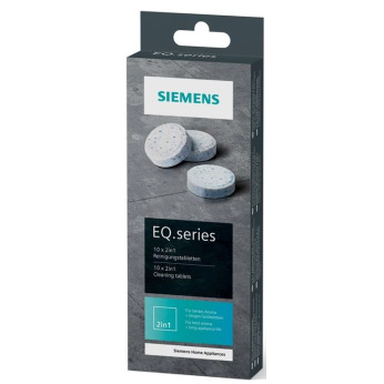 Таблетки для чищення кавових машин Siemens TZ80001N - 10 шт. в упаковці (TZ80001N)