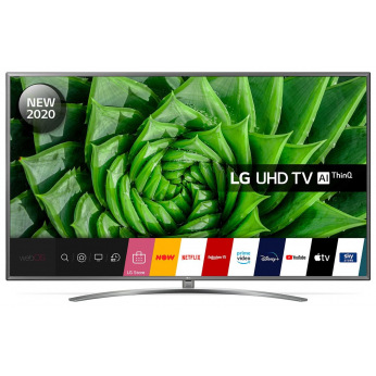 Телевiзор 50" LED 4K LG 50UN81006LB Smart, WebOS, Silver (50UN81006LB)