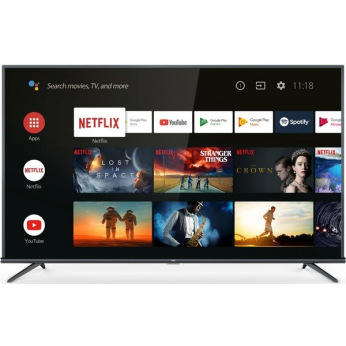 Телевізор 50" LED 4K TCL 50EP660 Smart, Android, Black (50EP660)