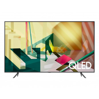 Телевiзор 85" QLED 4K Samsung QE85Q70TAUXUA Smart, Tizen, Silver (QE85Q70TAUXUA)