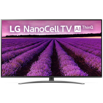 Телевiзор 65" NanoCell 4K LG 65SM8200PLA Smart, WebOS, Black (65SM8200PLA)