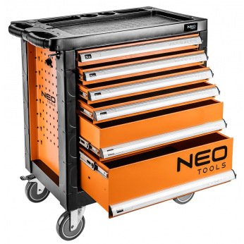 Візок для інструментів NEO, 6 висувних шухляд (84-223)