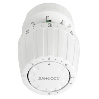 Термоголовка Danfoss 2991, підключення RA, регулювання +5 до +26 ° C біла (013G2991)