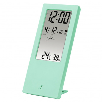 Термометр-гігрометр HAMA TH-140, з індикатором погоди, mint (00176916)