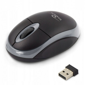 Мышка  беспроводная Titanum Mouse TM116E Black-Gre (TM116E)