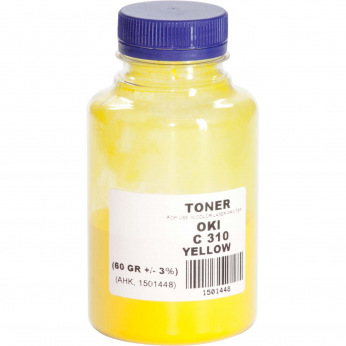 Тонер AHK 60г Yellow (Желтый) 1501448