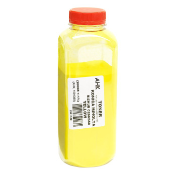 Тонер АНК 200г Yellow (Желтый) 1501380 бутль