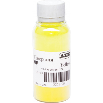 Тонер АНК 40г Yellow 3202708