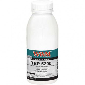 Тонер для Epson EPL-6200L WWM  Black 200г TB33