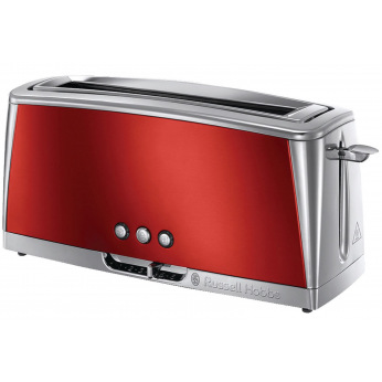 Тостер на 2 длинных слота Russell Hobbs 23250-56 Luna Solar Red (23250-56)