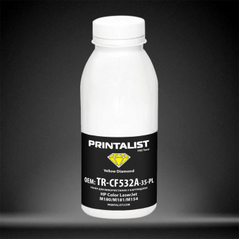 Тонер PRINTALIST 35г Yellow (TR-CF532A-35-PL)