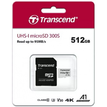 Портативний SSD Transcend 512GB USB 3.1 Gen 2 Type-C ESD300 Срібний (TS512GESD300S)