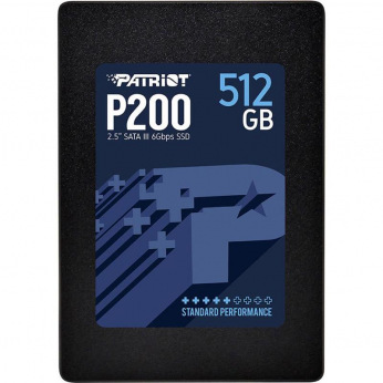 Твердотельный накопитель SSD 2.5" Patriot 512GB SATA TLC P200 (P200S512G25)