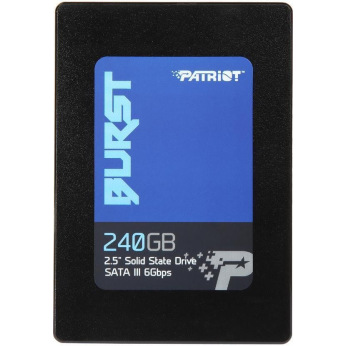 Твердотільний накопичувач SSD 2.5" Patriot BURST 240GB SATA TLC (PBU240GS25SSDR)