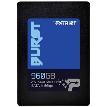 Твердотельный накопитель SSD 2.5" Patriot BURST 960GB SATA TLC (PBU960GS25SSDR)