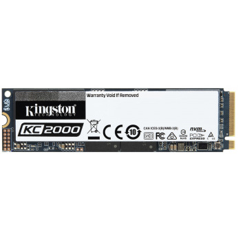 Твердотельный накопитель SSD M.2 Kingston 1TB KC2000 NVMe PCIe 3.0 4x 2280 (SKC2000M8/1000G)