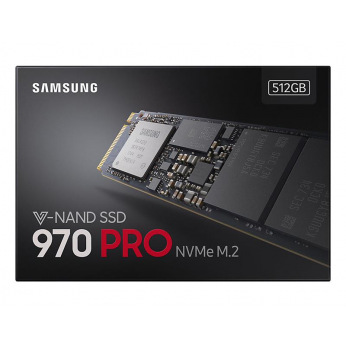 Твердотільний накопичувач SSD M.2 Samsung 512GB 970 PRO NVMe PCIe 3.0 4x 2280 2-bit MLC (MZ-V7P512BW)