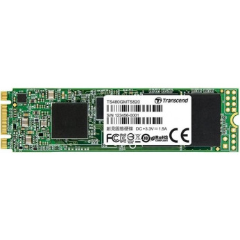 Твердотільний накопичувач SSD M.2 Transcend MTS820S 480GB 2280 SATA 3D TLC (TS480GMTS820S)