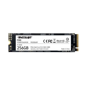 Твердотільний накопичувач SSD Patriot M.2 NVMe PCIe 3.0 x4 256GB 2280 P300 (P300P256GM28)